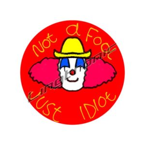 Not a fool - just idiot